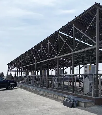 Estación de Carga para Vehículos Eléctricos en Medio Oriente